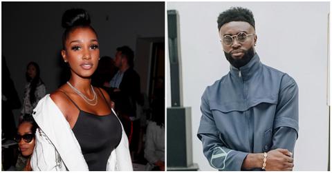 Bernice Burgos and Jaylen Brown