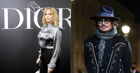 Courtney Love and Johnny Depp