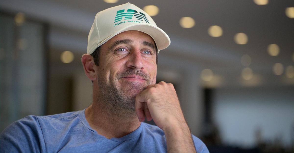 Aaron Rodgers in his Netflix documentary