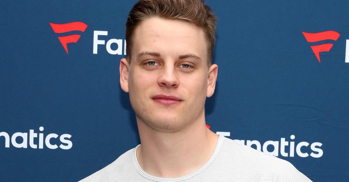 Joe Burrow, quarterback for the Bengals. 