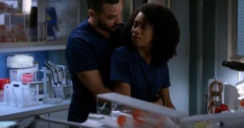 Maggie Pierce and Jackson Avery