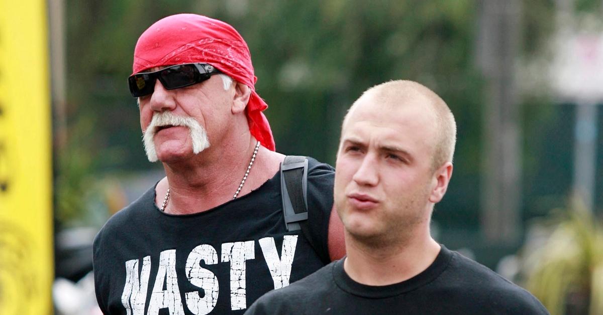 Hulk Hogan and his son, Nick