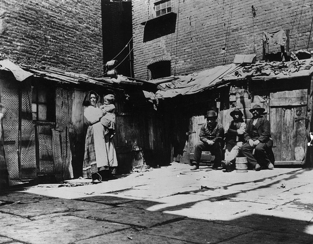 Slums by Jacob Riis