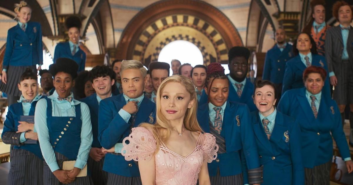 Glinda at Shiz University in 'Wicked'