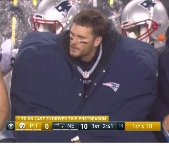 tom brady big coat