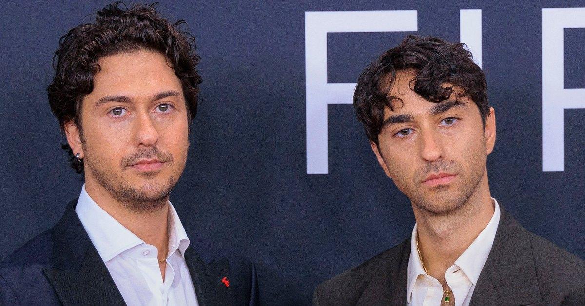Nat Wolff and his brother Alex Wolff at the 2025 Grammy's.