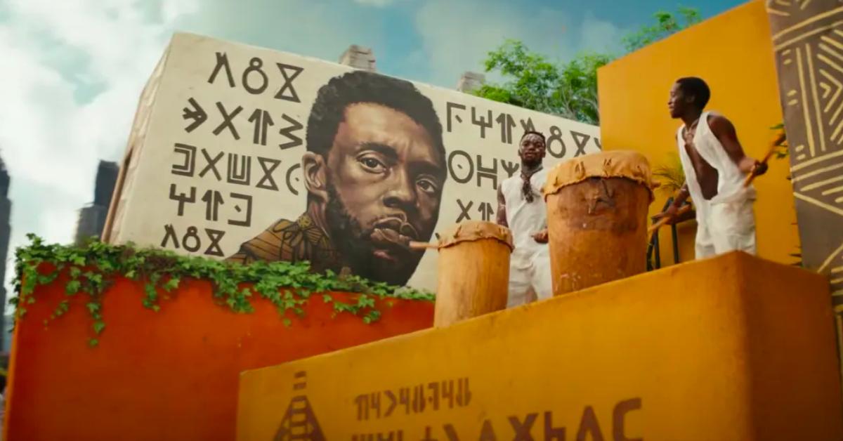 Marvel pays tribute to Chadwick Boseman's performance as T'Challa/Black Panther in 'Wakanda Forever.'