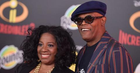 LaTanya Richardson and Samuel L. Jackson together at an event in 2018.