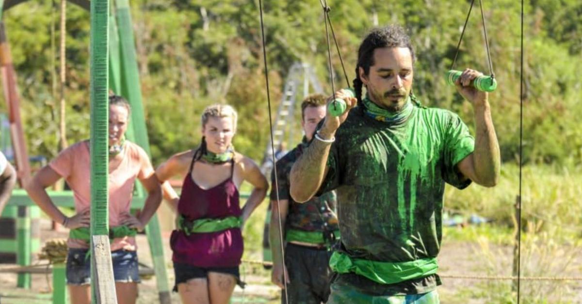 Ozzy Lusth competing on 'Survivor'