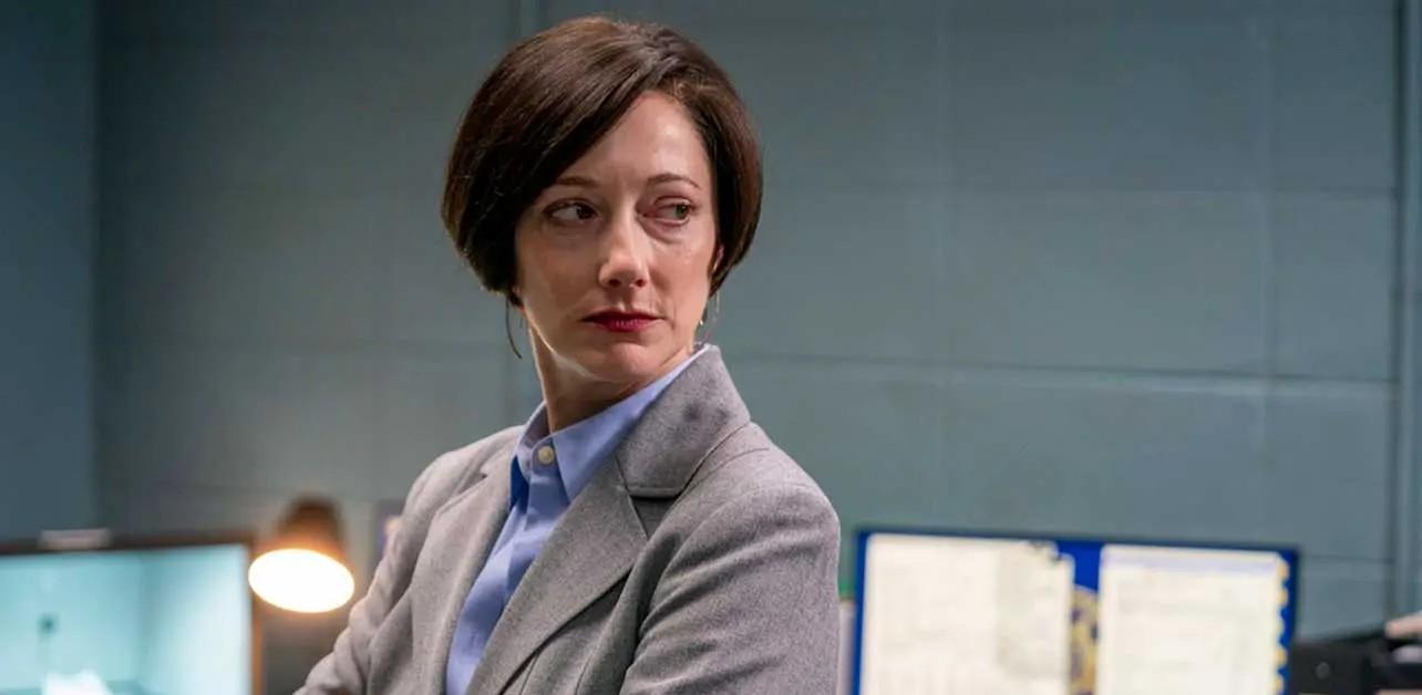 Judy Greer as DA Leah Askey in 'The Thing About Pam'