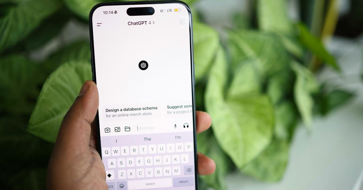ChatGPT on phone