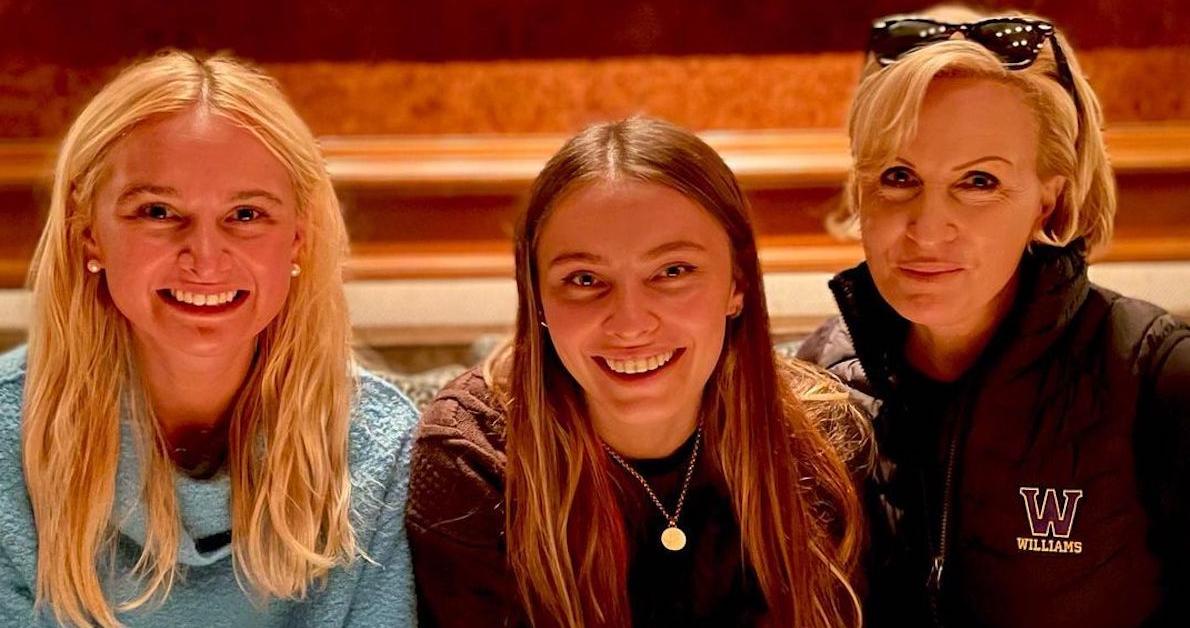 Meet Mika Brzezinski Two Daughters Carlie and Emilie