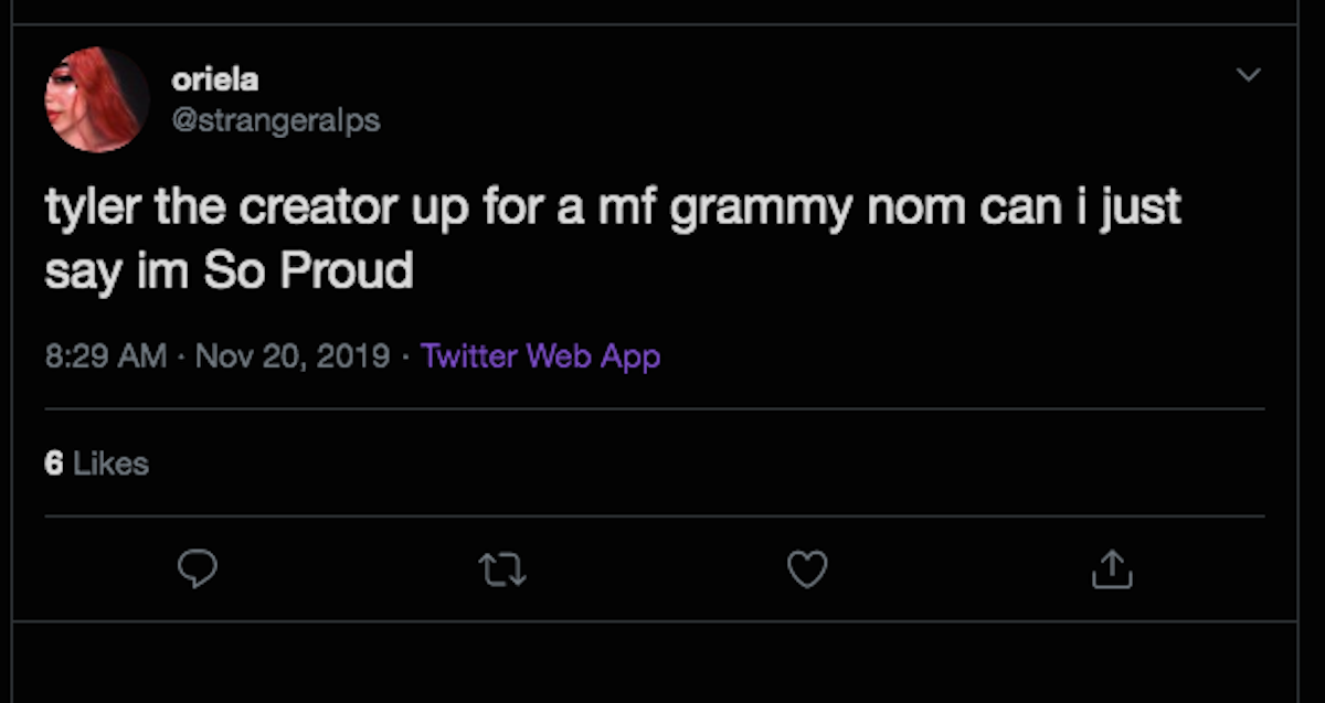 Tyler, The Creator's old tweet about Grammys resurfaces after win