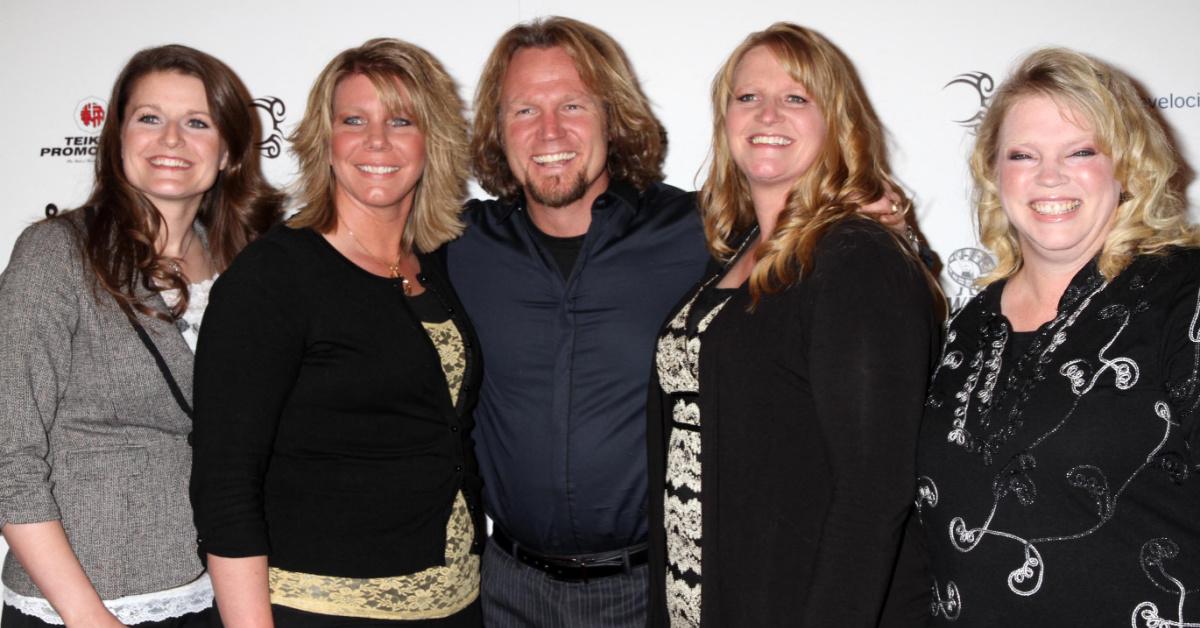 (l-r): Robyn Brown, Meri Brown, Kody Brown, Christine Brown, and Janelle Brown