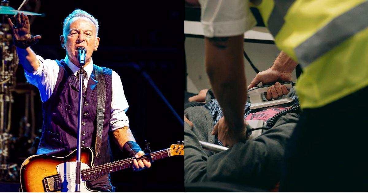 Bruce Springsteen; A man performing CPR [Image for representative purpose]