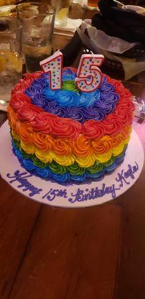 rainbow cake