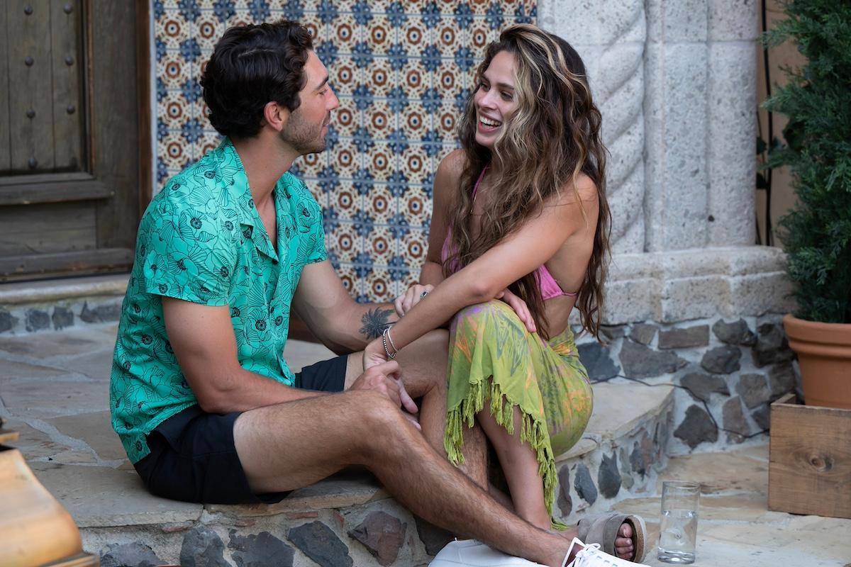 Joey and Kelsey on a date on 'The Bachelor'