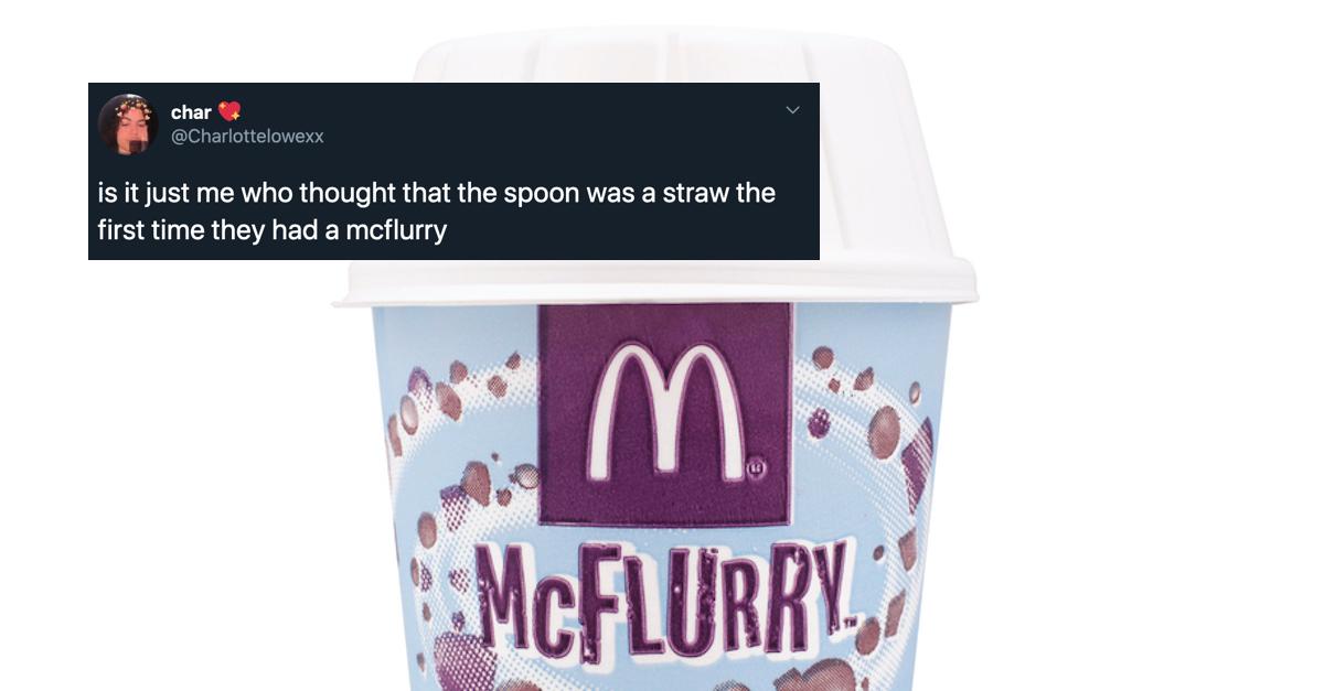 Why Is the McFlurry Spoon Shaped Like That? We Finally Know the Answer