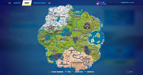 What Are the Red and Blue Lines on the 'Fortnite' Map For?