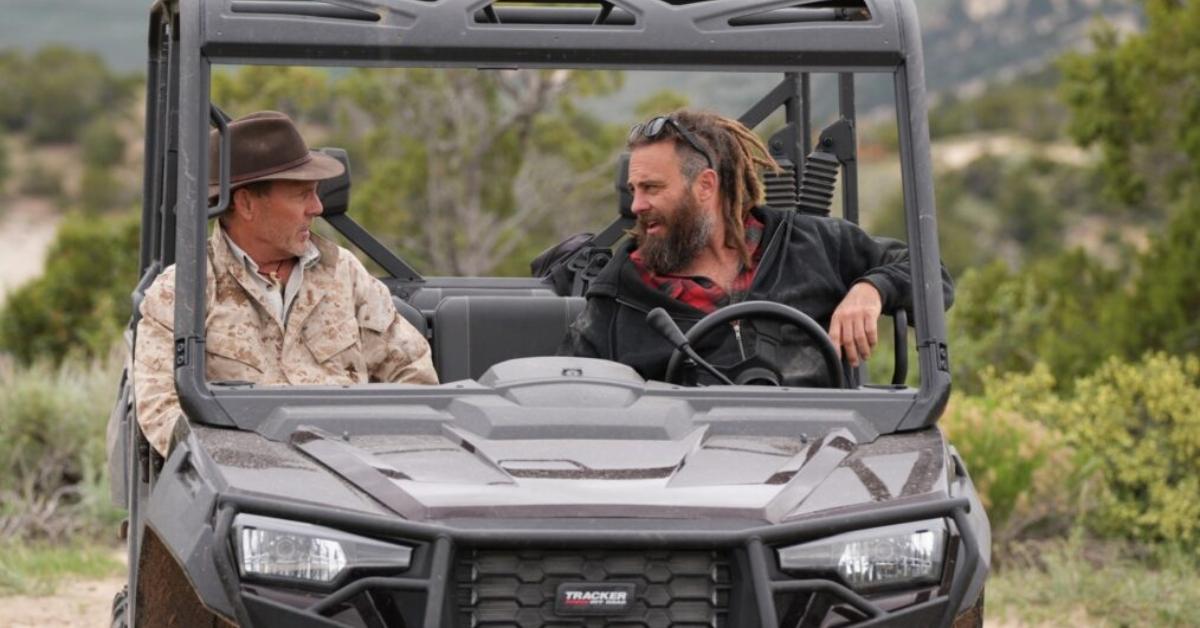 Chad and Duane Ollinger on the Blind Frog Ranch property