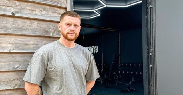 Ethan Payne standing outside of a gym