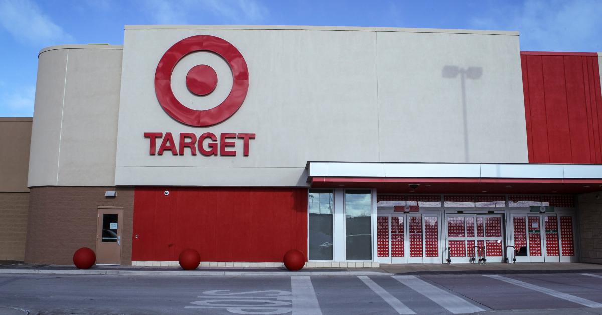 Target store exterior.