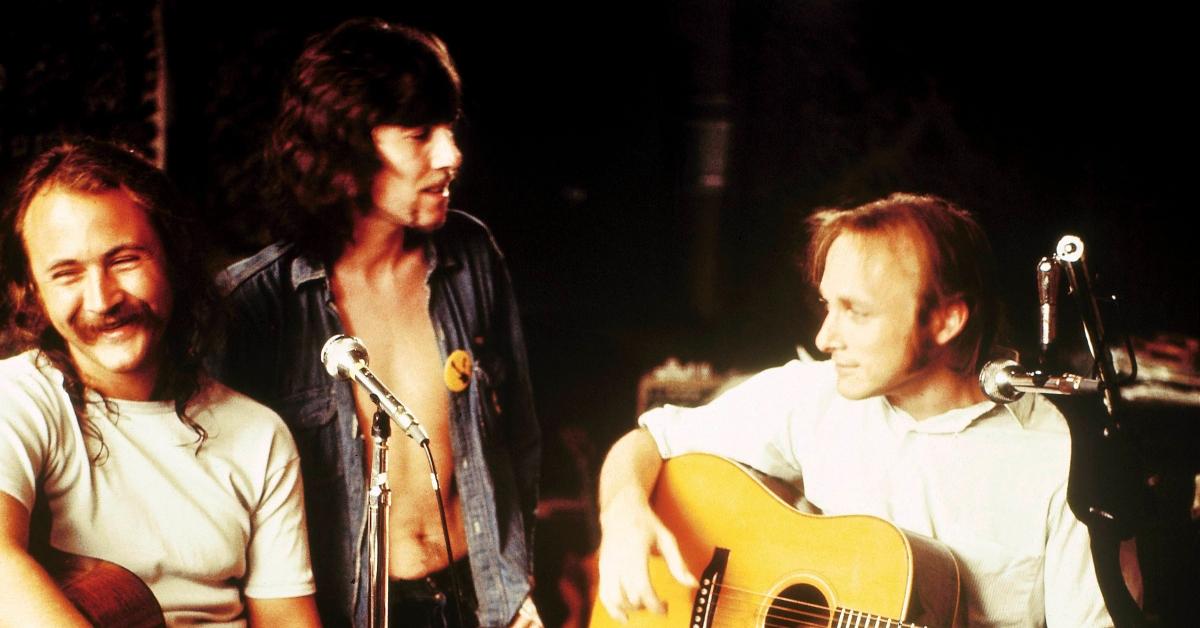 David Crosby, Graham Nash, and. Stephen Stills