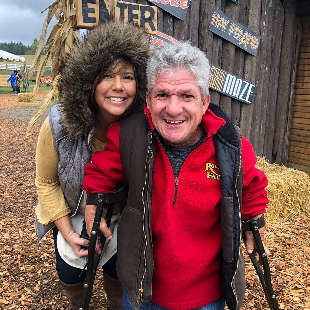 Little People's Matt Roloff and girlfriend Caryn's dog Charles