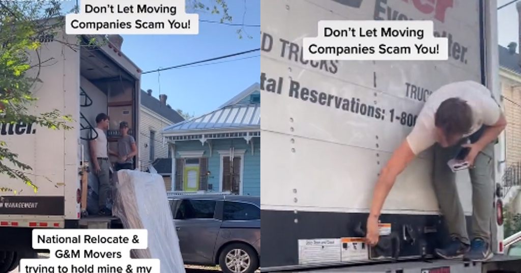 Moving Company Locks TikToker’s Roommate in Truck After Pay Dispute