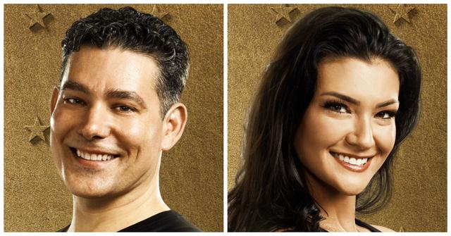 Adam Larson and Averey Tressler smile for their official 'The Challenge: All Stars' Season 4 portraits.