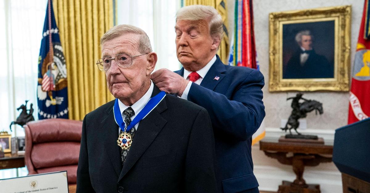 Lou Holtz Donald Trump
