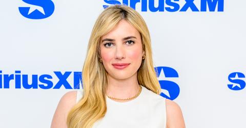 Emma Roberts visit SiriusXM Studios on June 26, 2024 in New York City