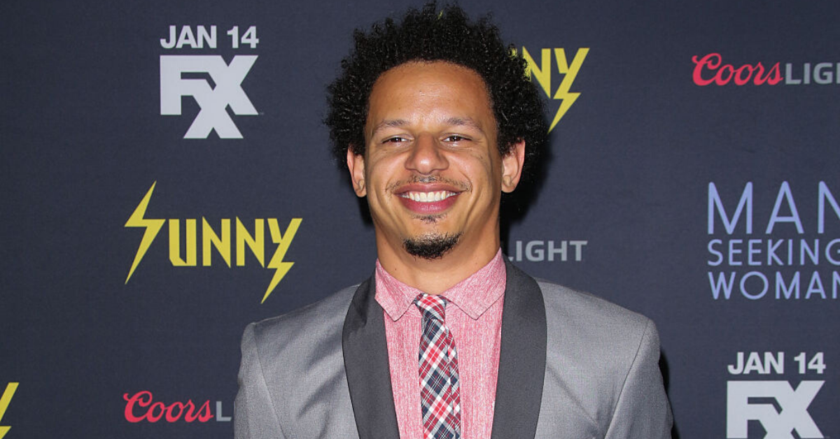 Eric André sur le tapis rouge 