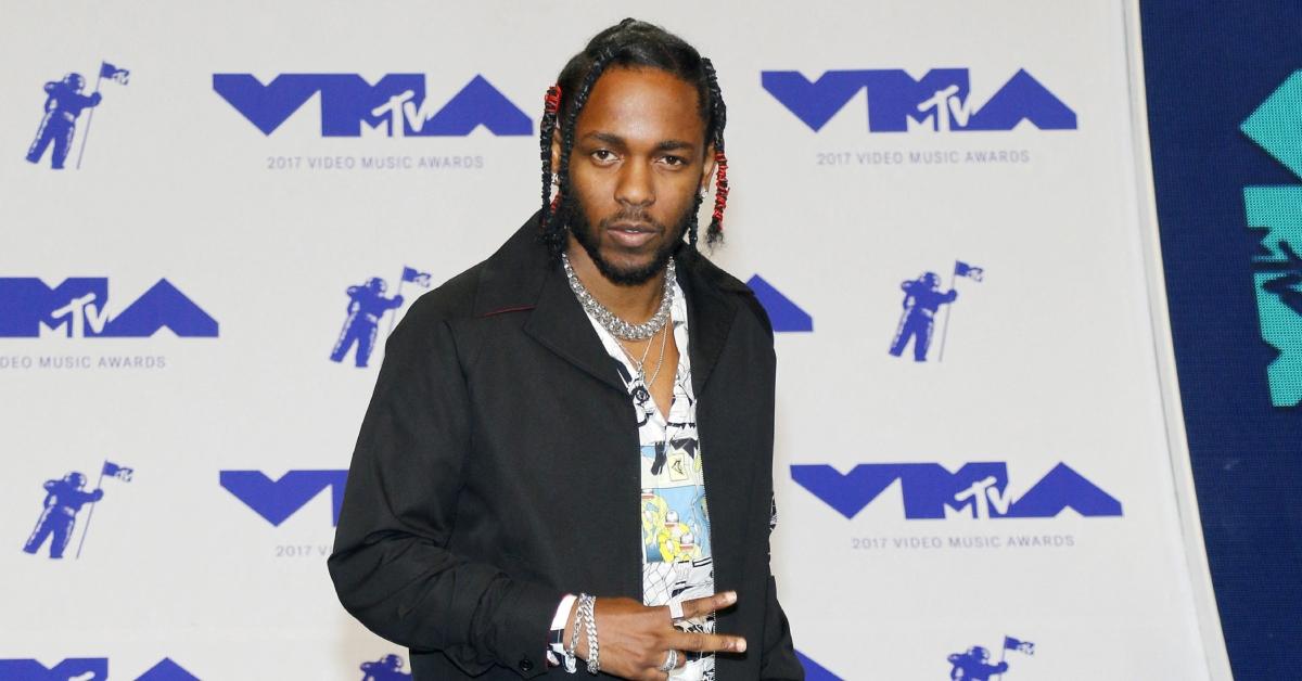 Kendrick Lamar at the VMAs.