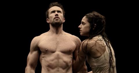 Mac (left) pictured with a dancer