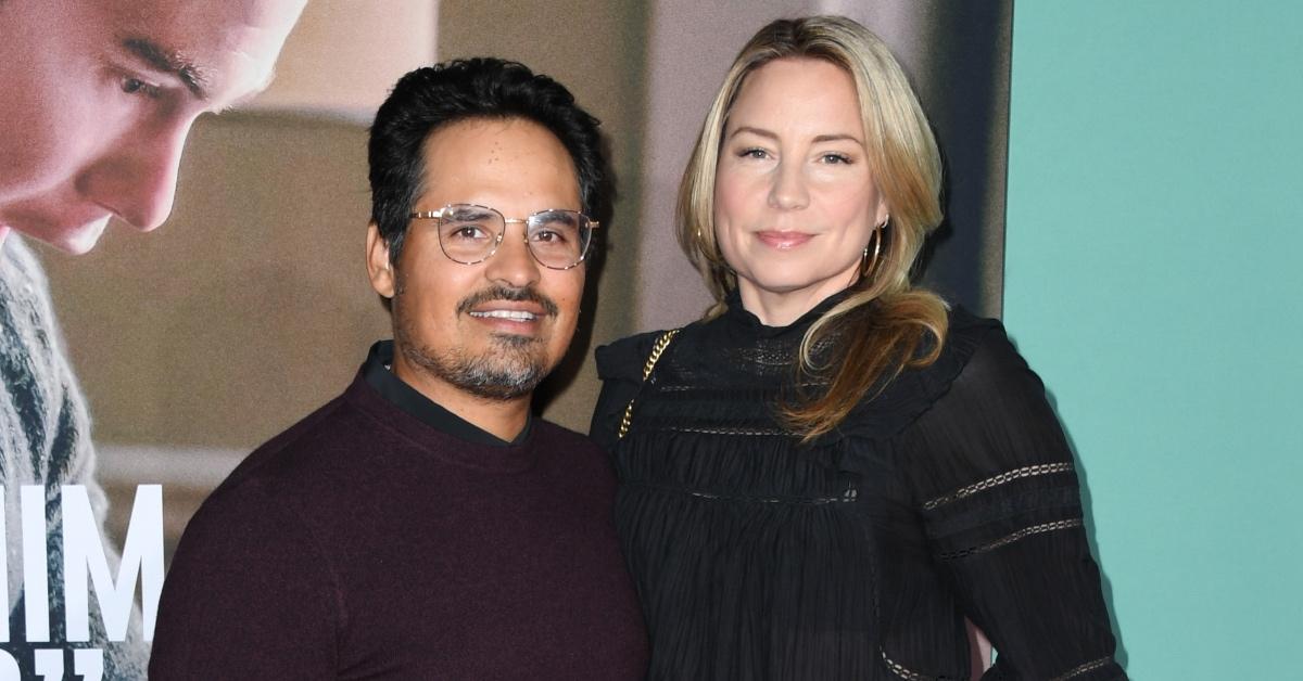 Michael Peña and his wife, Brie Shaffer.