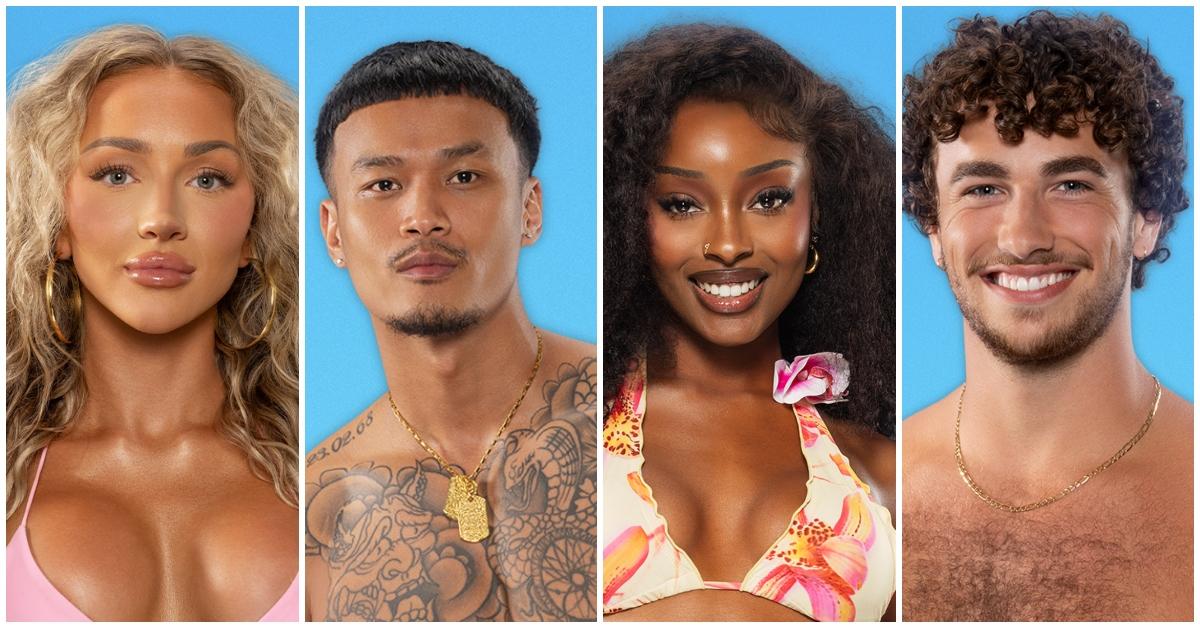 (l-r): Vanna, Zak, Coco, and Elan from 'Love Island USA' Season 7