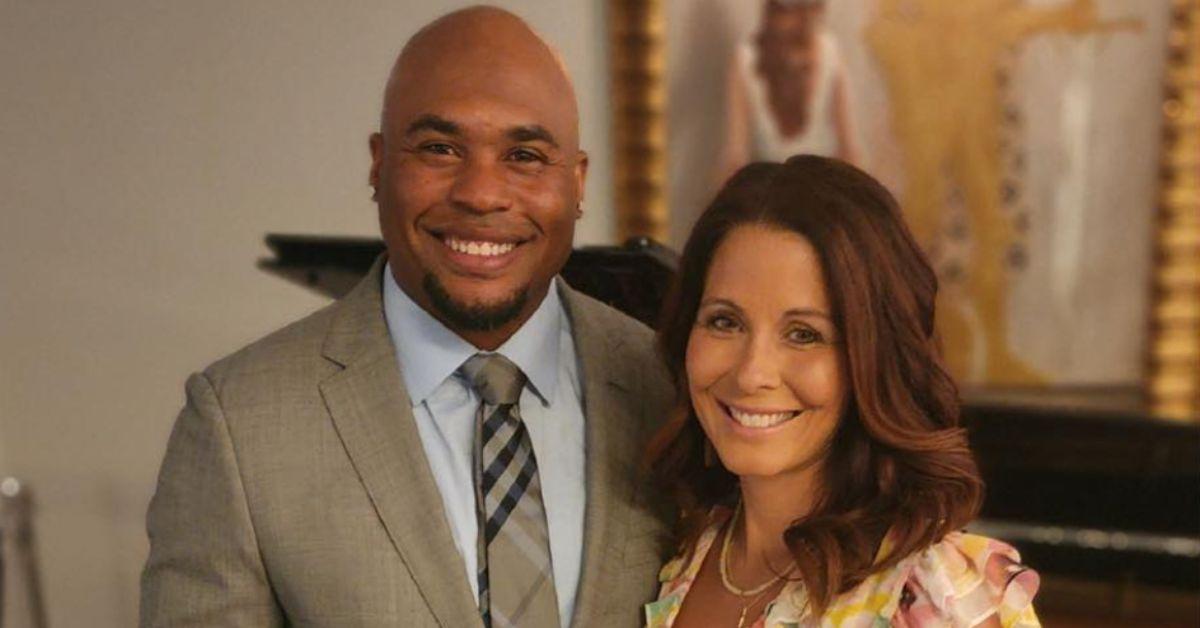 Steve Smith Sr. and his wife Angie. 