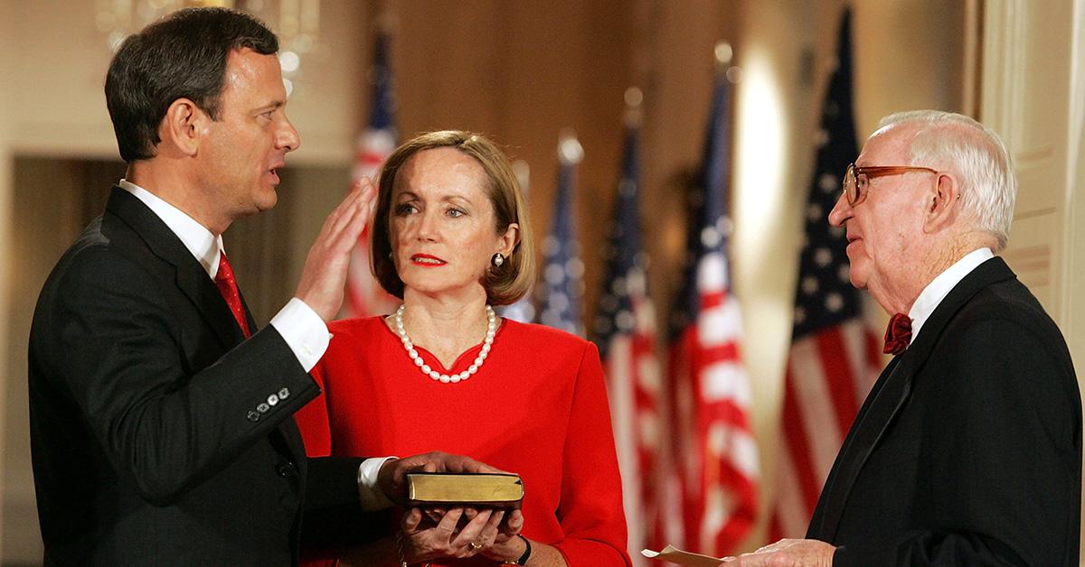 Chief Justice John Roberts and His Wife