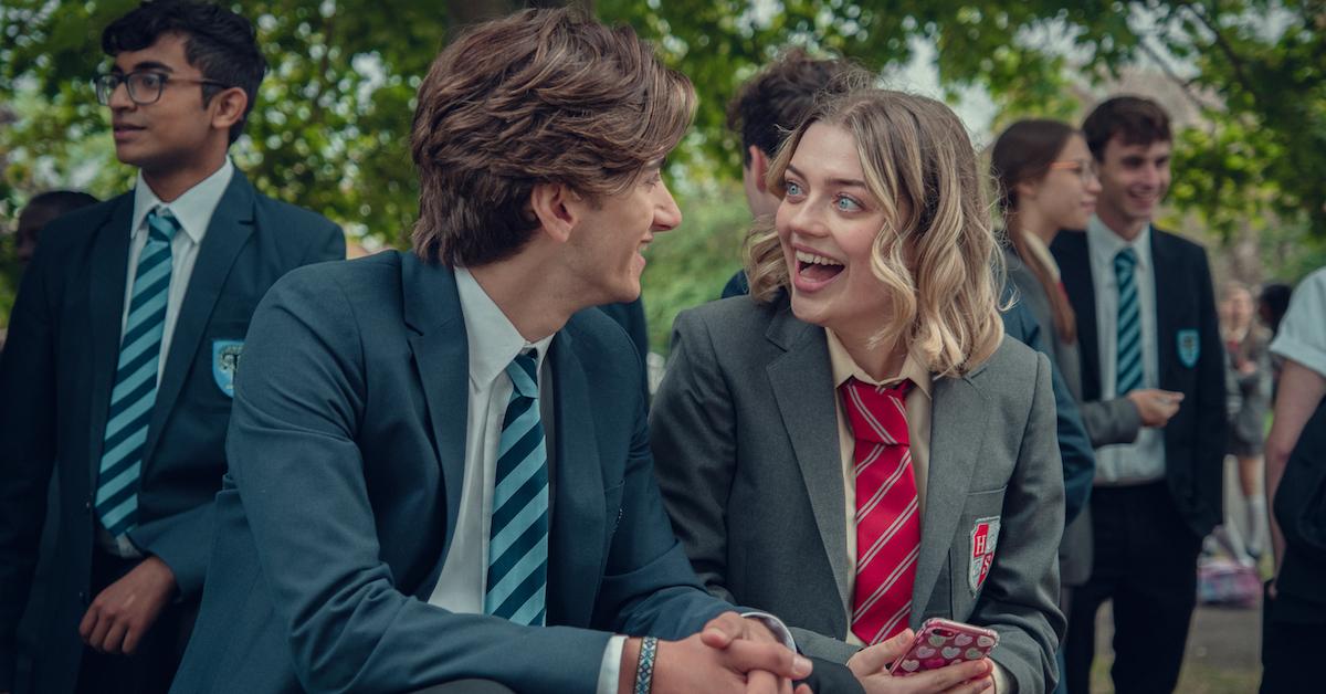 Ben and Imogen in 'Heartstopper' Season 2