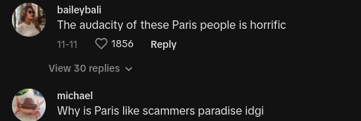 paris clear cup scam