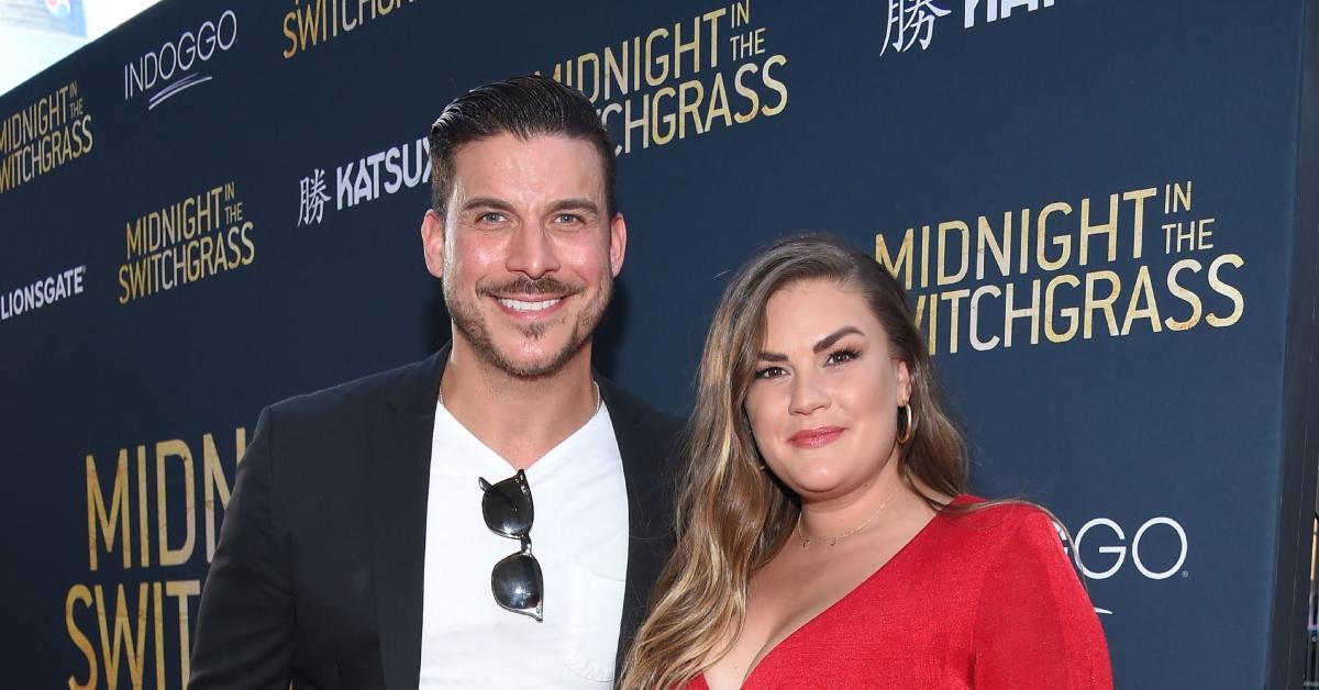 (l-r): Jax Taylor and Brittany Cartwright from 'The Valley'