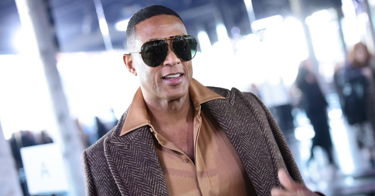 Don Lemon attends the Michael Kors Runway Show on Feb. 15, 2023