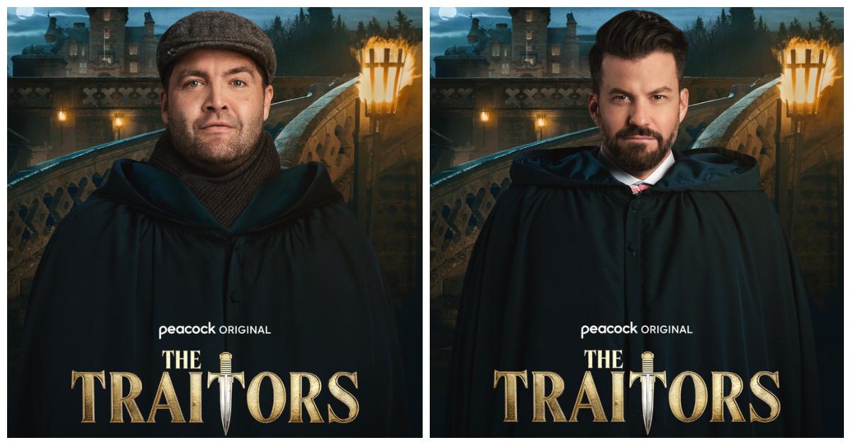 CT and Johnny Bananas for Season 2 of 'The Traitors.'