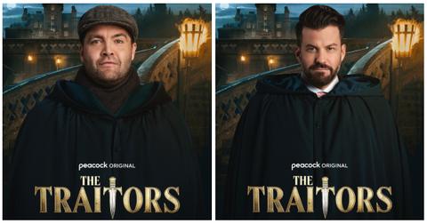 CT and Johnny Bananas for Season 2 of 'The Traitors.'
