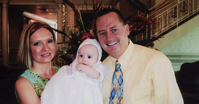 The Kowalski family when Maya was a baby