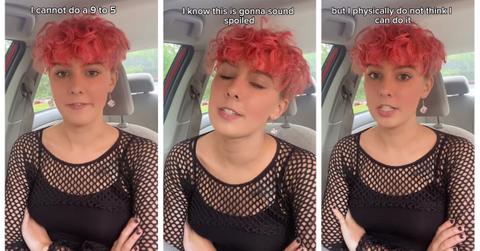 Viral video of Gen Z musician saying she can't work 9 to 5 job.