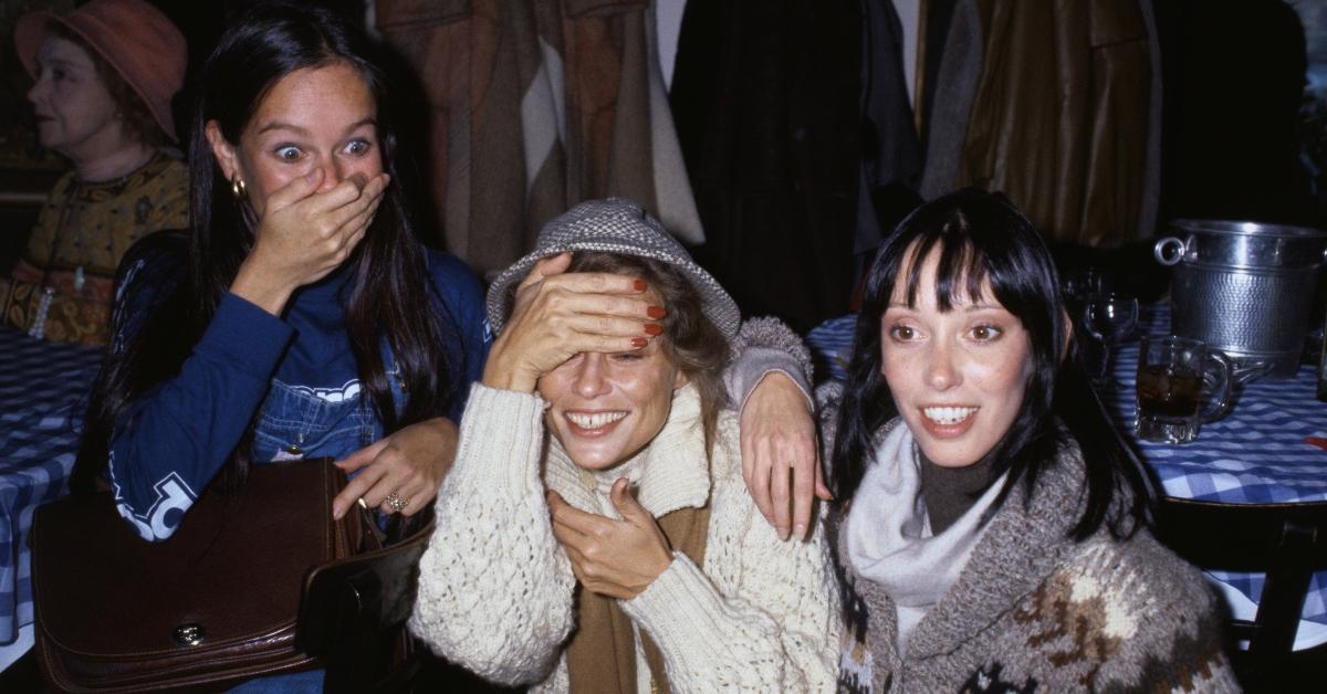 Geraldine Chaplin; model-turned-actress Lauren Hutton; and Shelley Duvall in 1977 at a party honoring film director Robert Altman.