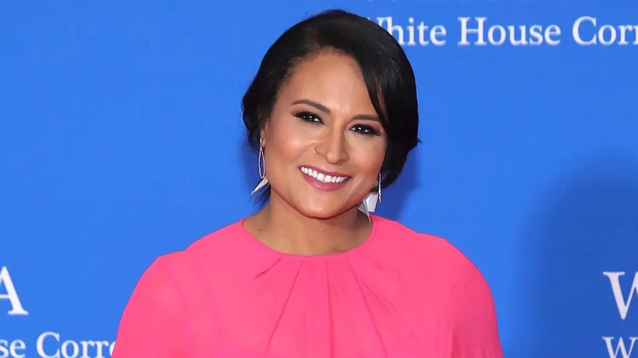 Kristen Welker at the 2023 White House Correspondent's Dinner