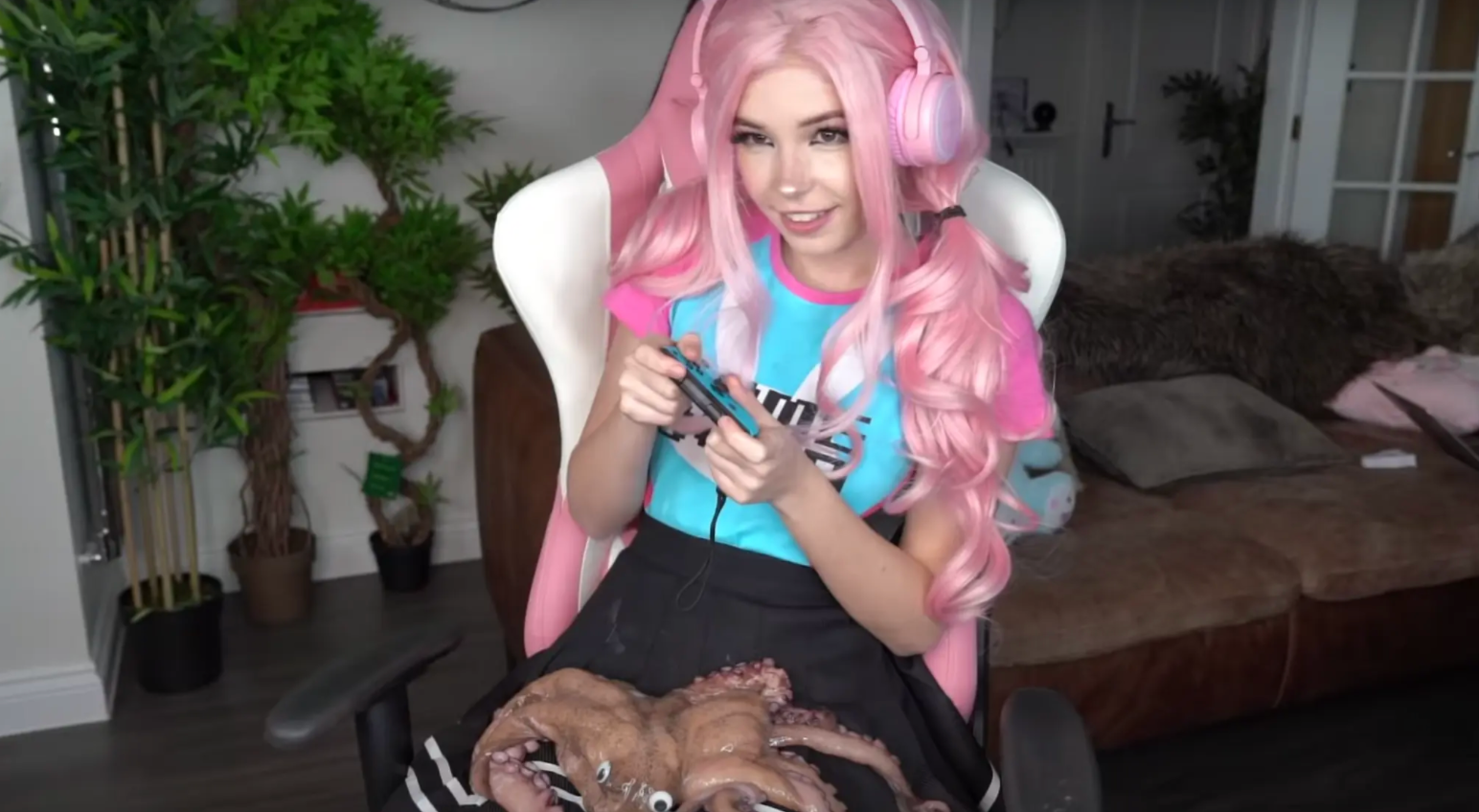 Belle Delphine is Ahegao